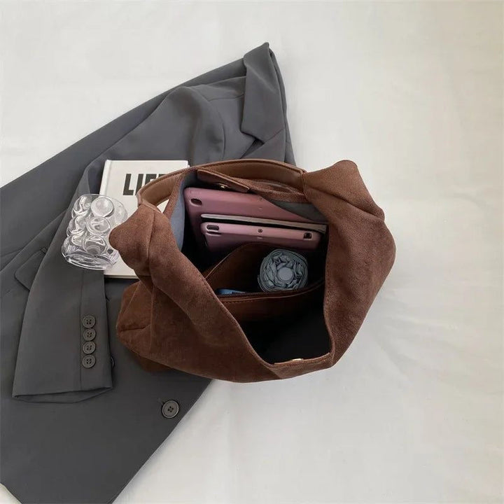 OTTILIE | SUEDE SHOULDER BAG