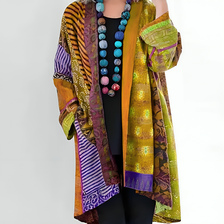 DAHLIENNE | ELEGANT KNIT CARDIGAN WITH LAYERED FIT