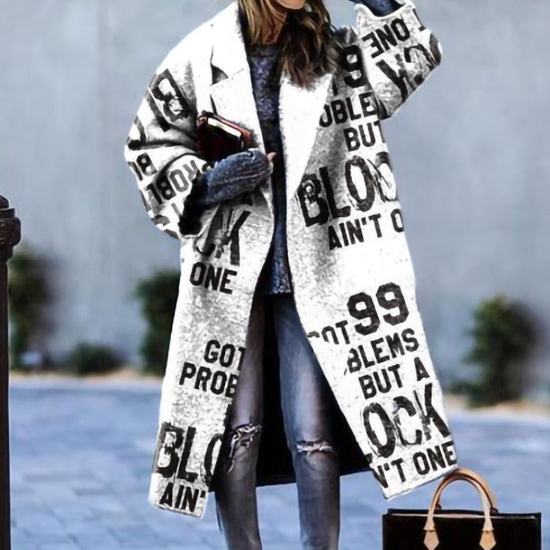 DARLEANE | LONG WINTER COAT FOR WOMEN | PADDED JACKET FOR COLDER DAYS