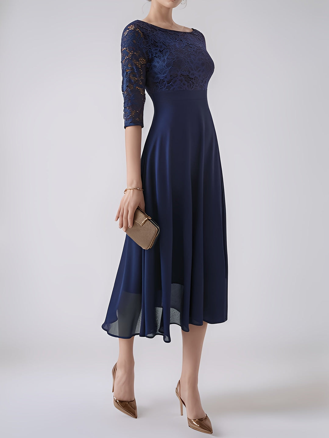 CLAARA | SLEEK EVENING GOWN